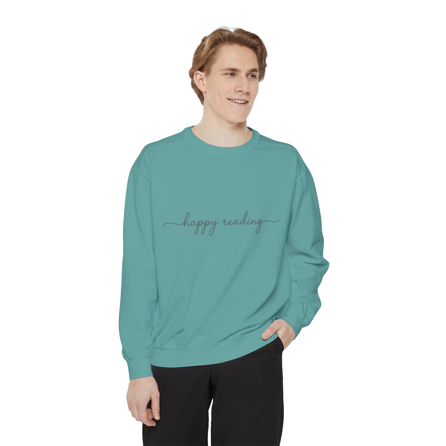 happy reading Sweatshirt