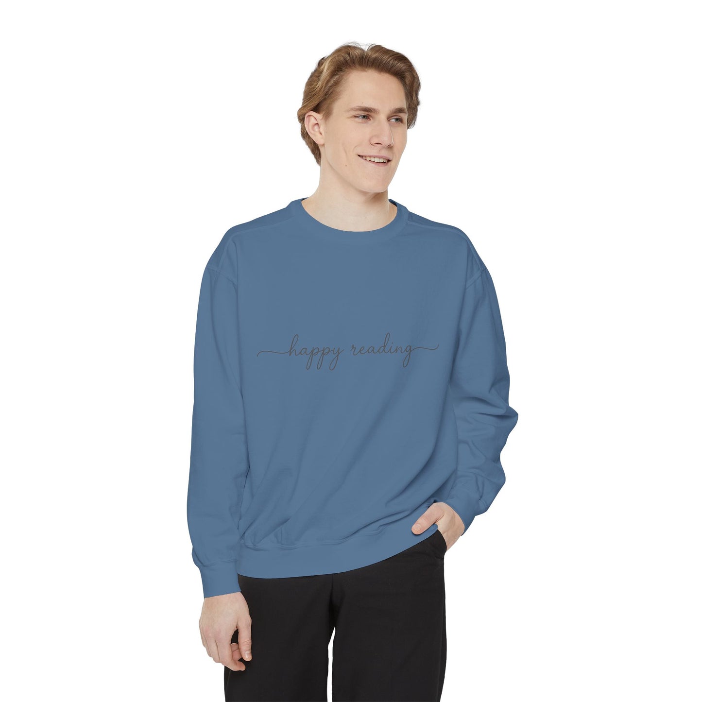 happy reading Sweatshirt
