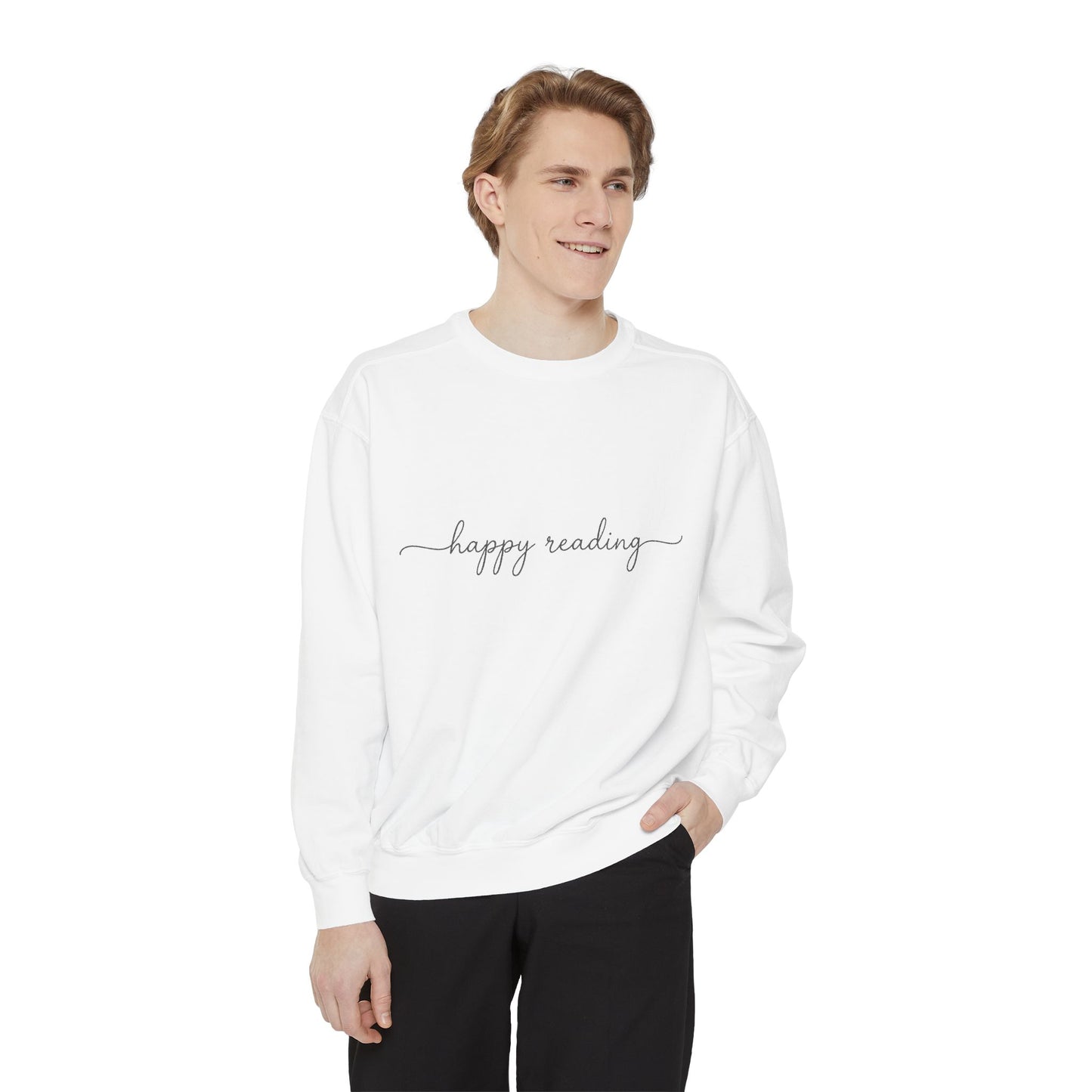 happy reading Sweatshirt