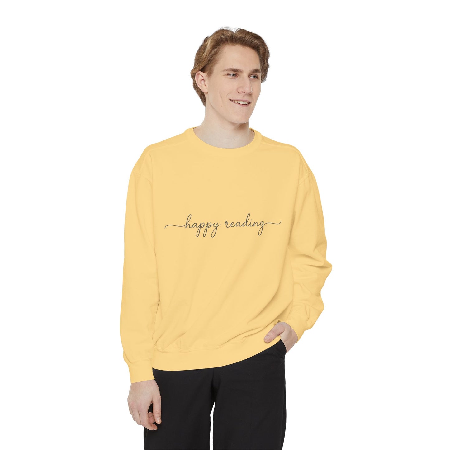 happy reading Sweatshirt