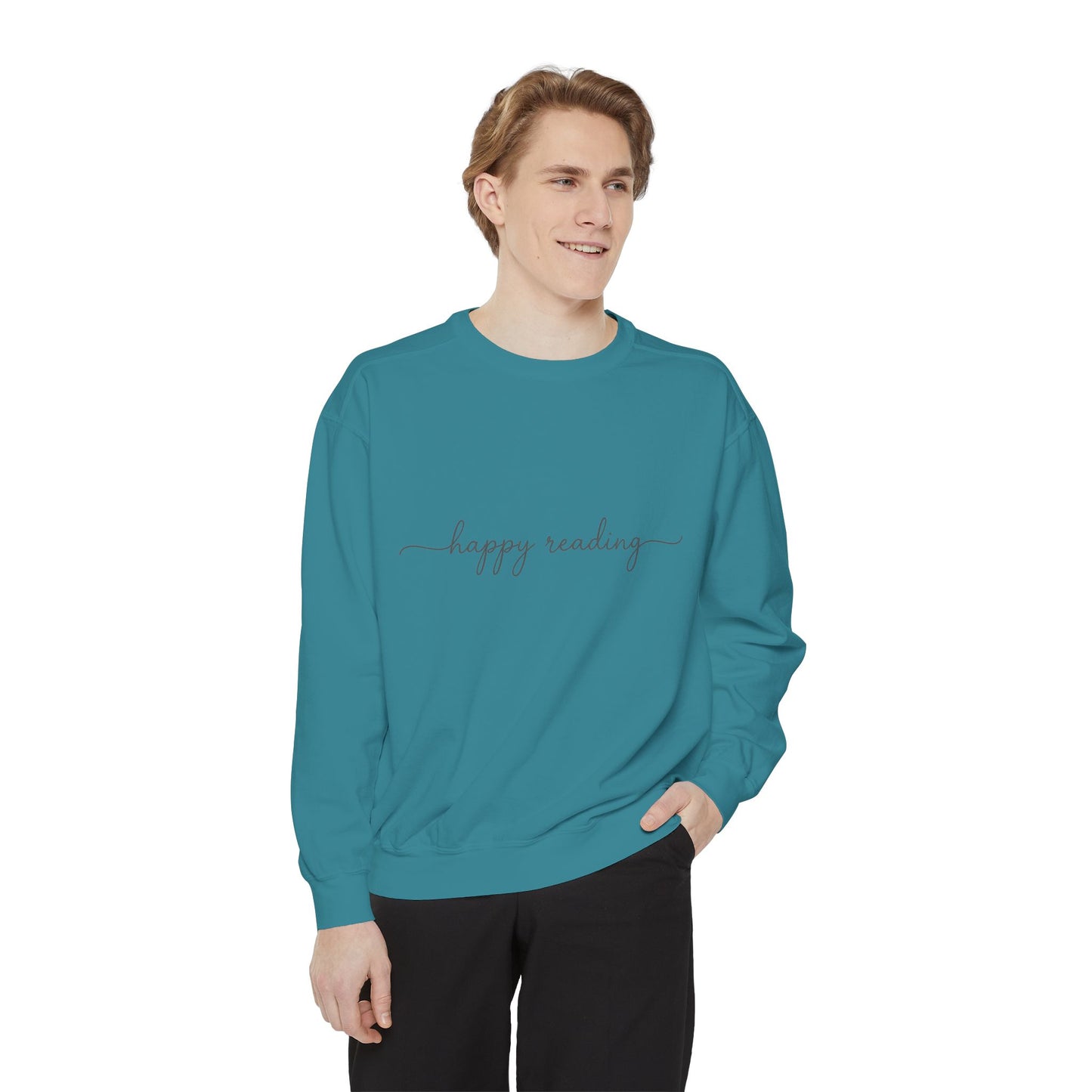 happy reading Sweatshirt