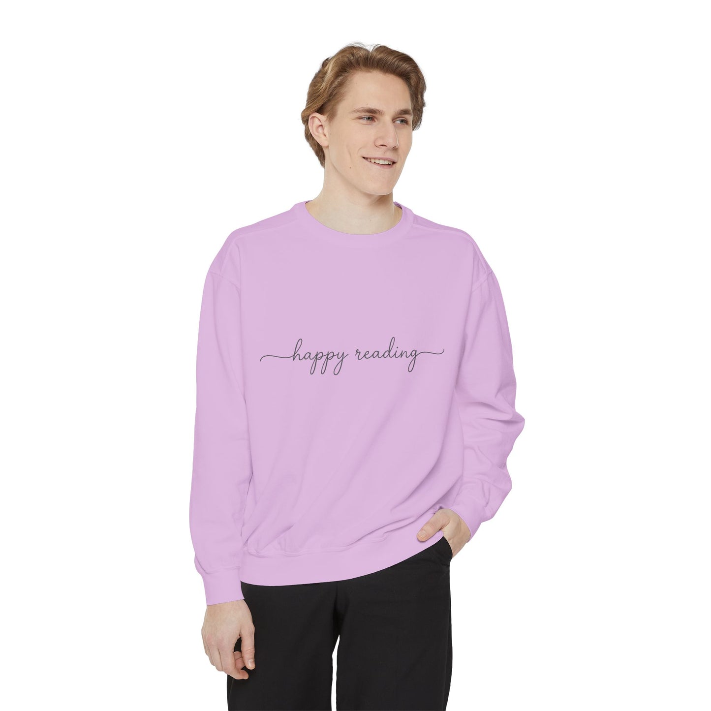 happy reading Sweatshirt